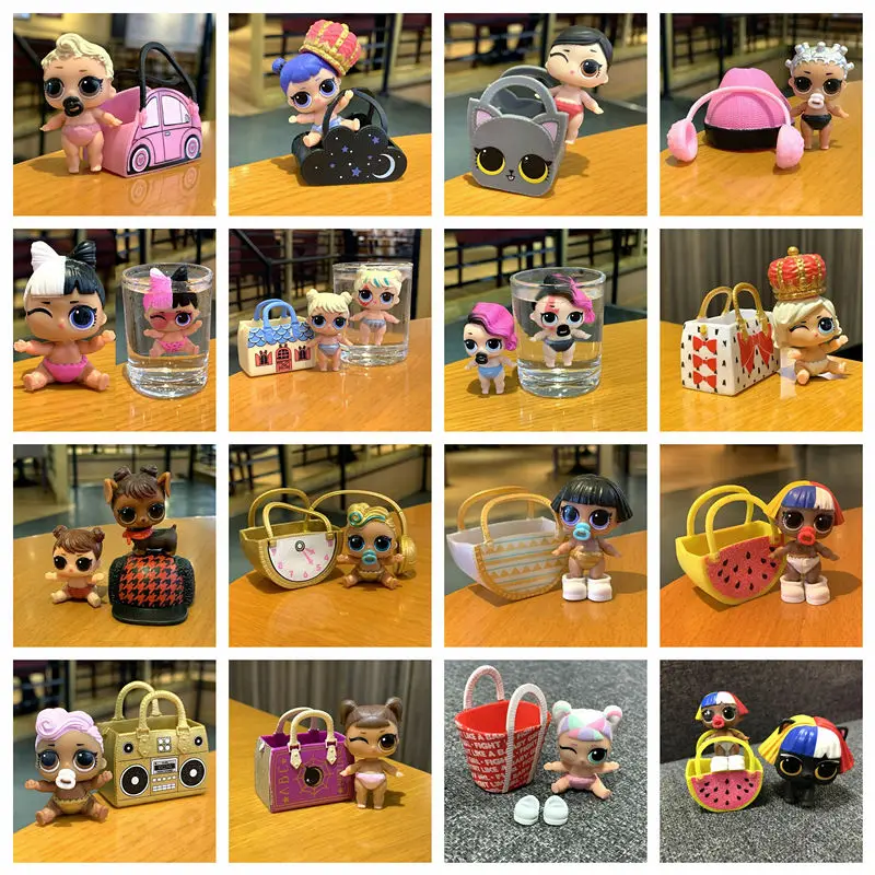 

27style Original LOL Surprise Doll sister doll Christmas glitter series rare toys for children