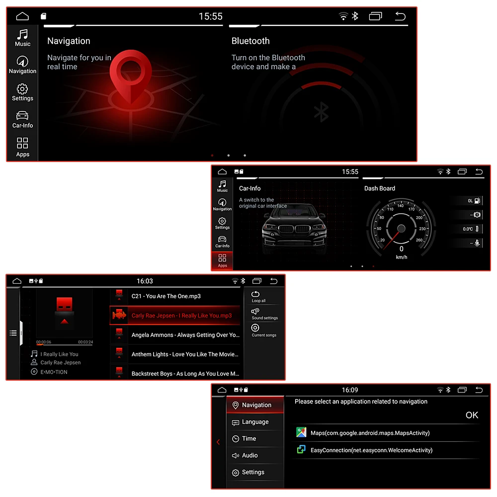 Автомобильный мультимедийный плеер экран 10 25 дюйма Android 9 0 Восьмиядерный