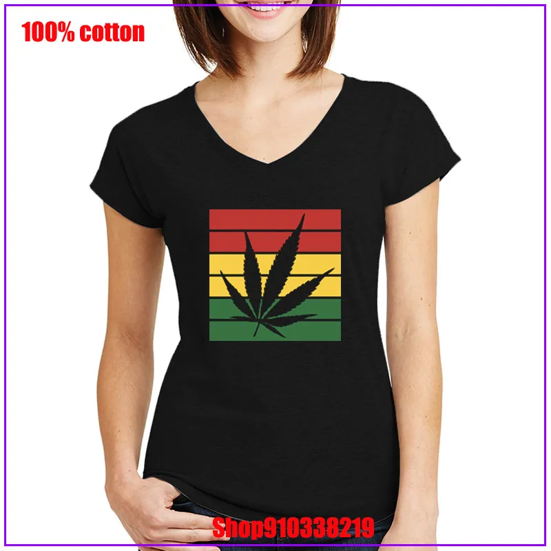 Женская футболка с принтом листьев марихуаны летняя Классическая рисунком