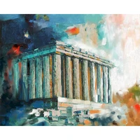 tapb diy painting by numbers greek landscape coloring by numbers adults for drawing handpainted on canvas wall painting decor