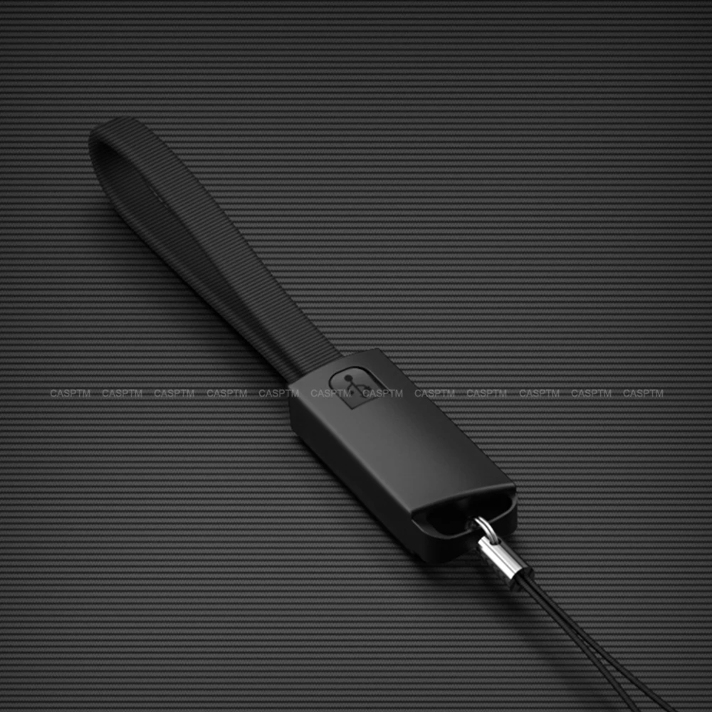 USB кабель типа C с брелоком для ключей нейлоновый мини быстрой зарядки и передачи