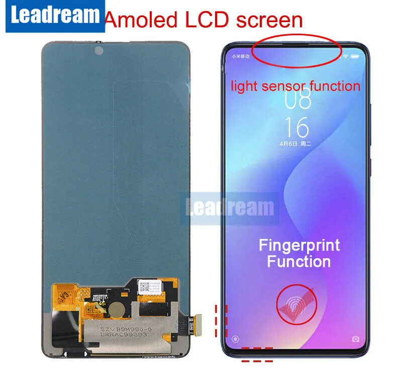 ЖК-дисплей Super Amoled для Xiaomi Mi 9T MI9T Pro с сенсорным экраном и дигитайзером в сборе Redmi