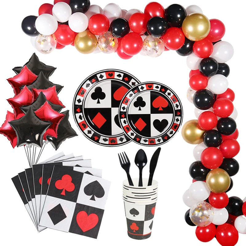 Казино игральные карты в Лас Вегасе вечерние принадлежности для вечеринки