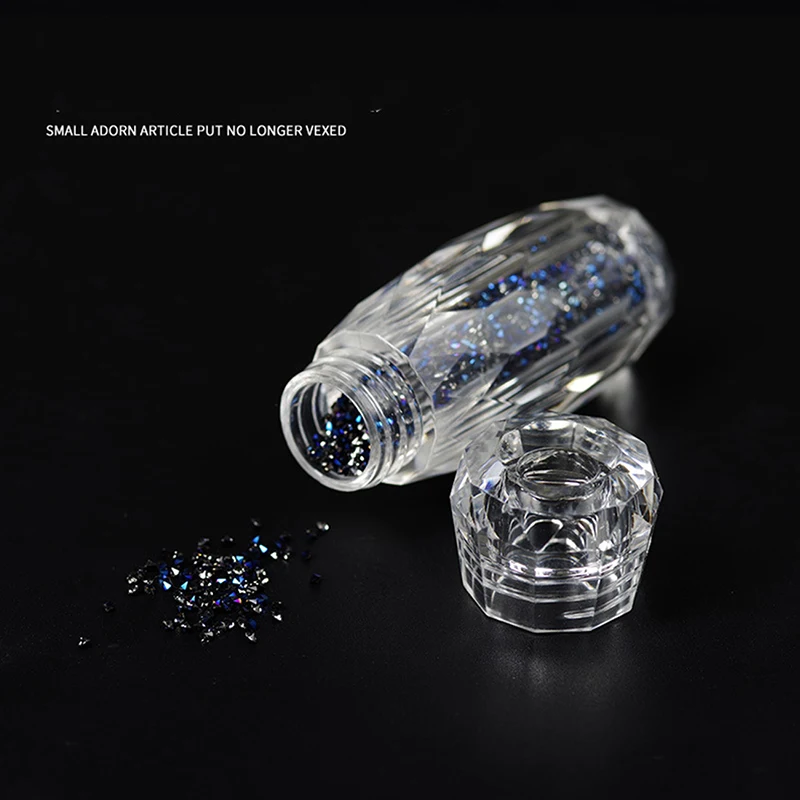 

Блестки для дизайна ногтей, бусины genie, прозрачная Волшебная стеклянная бутылка