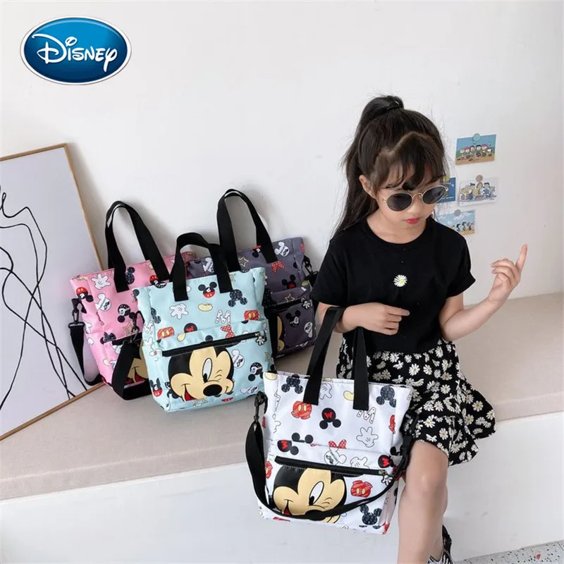 Детская наплечная сумка Disney с принтом Микки и Минни для репетиров милым