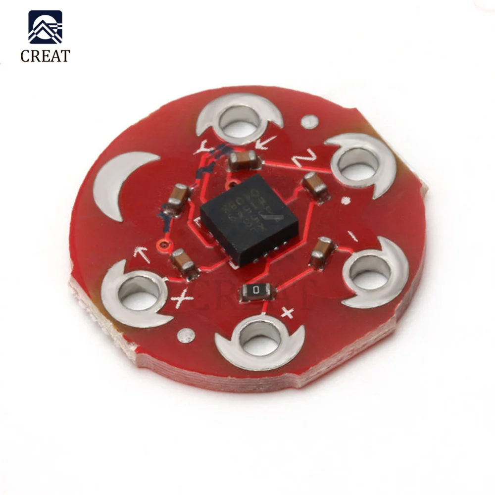 LilyPad трехосевой акселерометр ADXL335 MEMS сенсорный модуль для Arduino Mega2560 3 в аналоговый