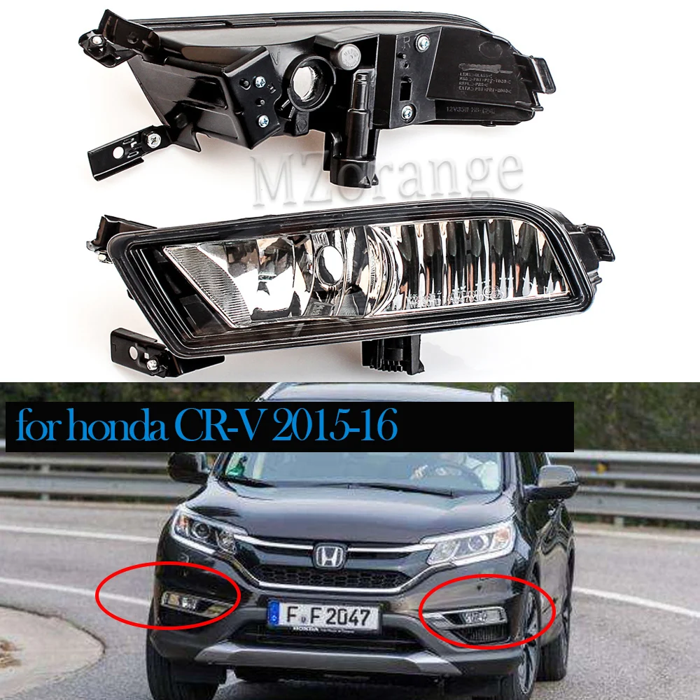 Туман светильник s для Honda CR-V 2015 2016 туман тумана противотуманная фара переднего