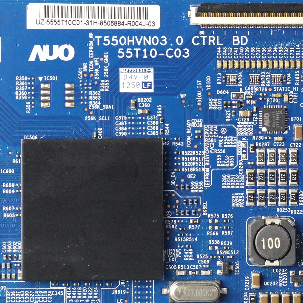 Tcon T550HVN03.0 CTRL BD 55T10 C03 55 ''ТВ Логическая плата для дюймового ТВ профессионального