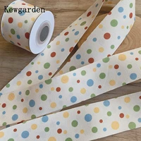 kewgarden print fruit floral ribbon 1 1 12 16mm 25mm 38mm diy hairbow tie hairpin accessories handmade sewing tape 10 yards