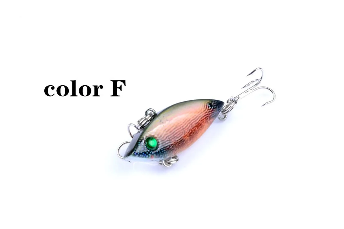 

Fishing Lure Vib Bait 4cm/2.7gpainted Painting Full Swimming Layer Vib Sea Fishing Freshwater Universal Bait Lure Mino Bait