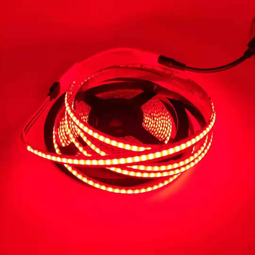 Мягкая гибкая цветная лента COB 24 В 840 светодисветодиодный s/m 5 м RGB светодиодная
