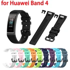 Ремешок силиконовый для Huawei Band 3 Pro, спортивный сменный Браслет для смарт-часов Huawei Band 4 Pro