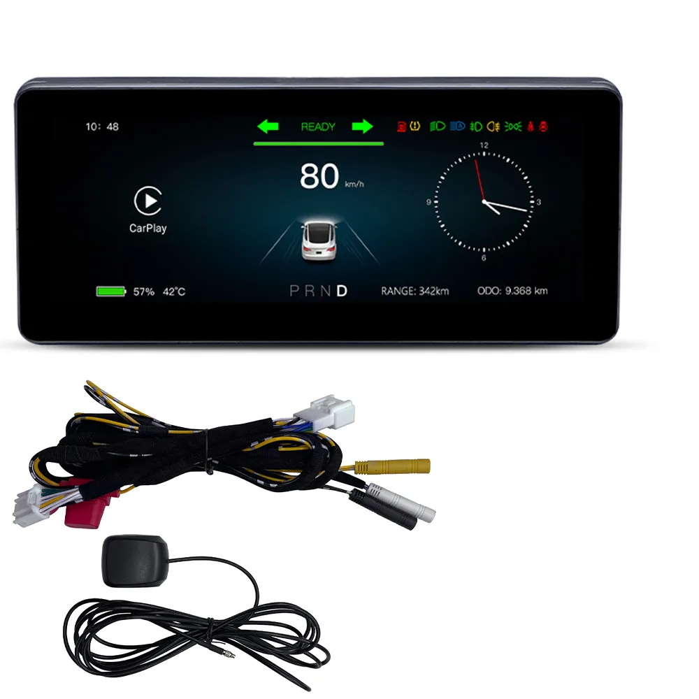 

Instrument Panel for Tesla Model 3 /Y Dashboard HUD Heads Up Display Gauge Cluster Performance Digital LCD Best DIY Style