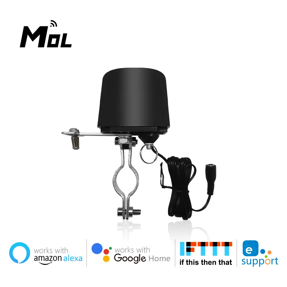

MOL eWeLink Smart WIFI switch for GW-RF with Gas Sensor valve home automation system Gas water control valve work with Alexa