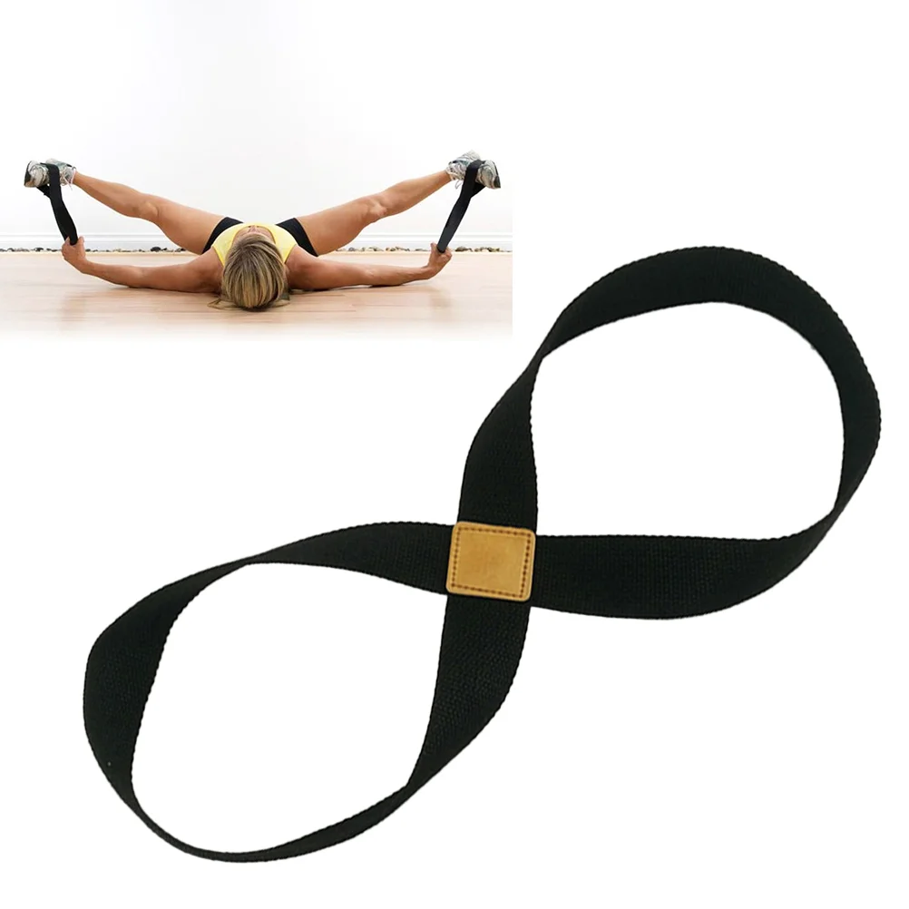 

Эластичная лента для занятий йогой, неограниченный эластичный ремешок для тренажерного зала, фитнеса, талии, ног, йоги, эластичный ремень, ч...