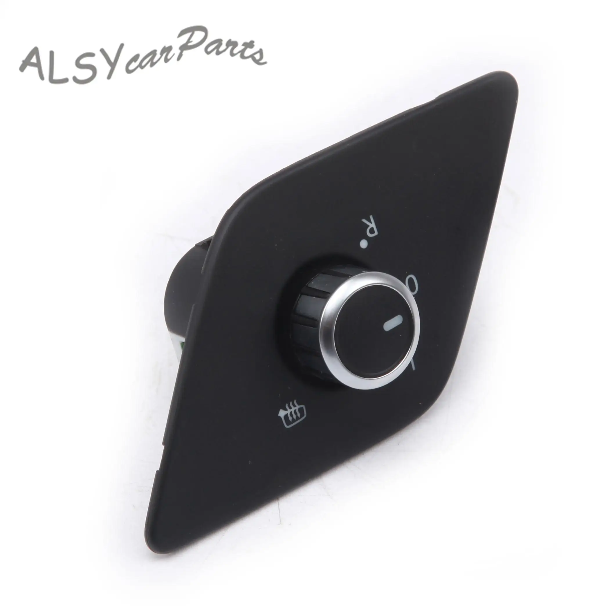 

YIMIAOMO Mirror Control Switch Knob With Auto Fold & Heat Wing Mirror Adjust Switch For VW Jetta NCS 16D 959 565 C 5C7959565F