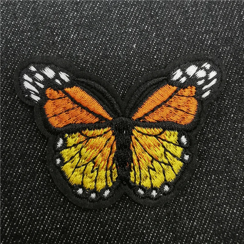 

Butterfly Dog Cactus Badges Clothes Embroidered Patch Applique Ironing Sticker Clothing Sewing Supplies Decorative Patches