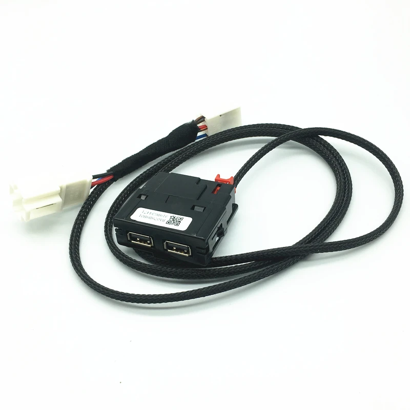 Для vw Golf 7 MK7 5 задняя вентиляционная решетка с двойным USB зарядным устройством