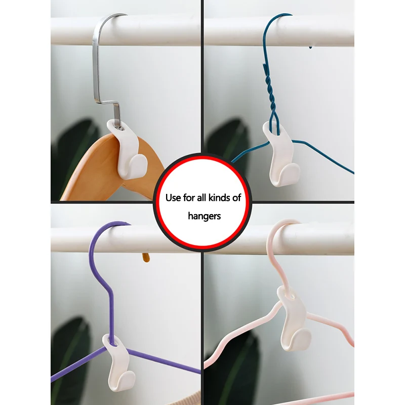 24 шт. вешалка для одежды крючок складной держатель хранения подвесная