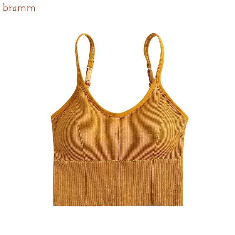 

Sexy Backless Bralette Fashion Seamless Padded Bras For Women Lingerie Comfort Cotton Wireless Bra Active Brassiere underwear