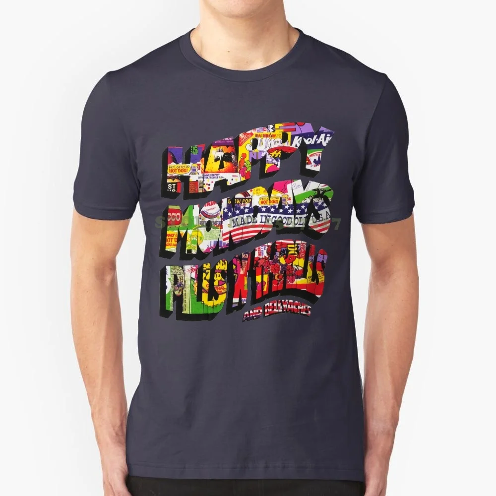 

Happy Mondays T Shirt-Pills , Thrills & Bellyaches 100% Official New Fashion Mens Tshirt Cotton T Shirts Coat Tops