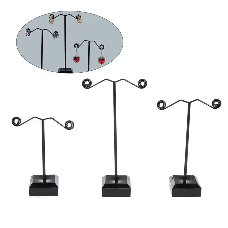 Акриловая подставка для ювелирных изделий T образный держатель сережек