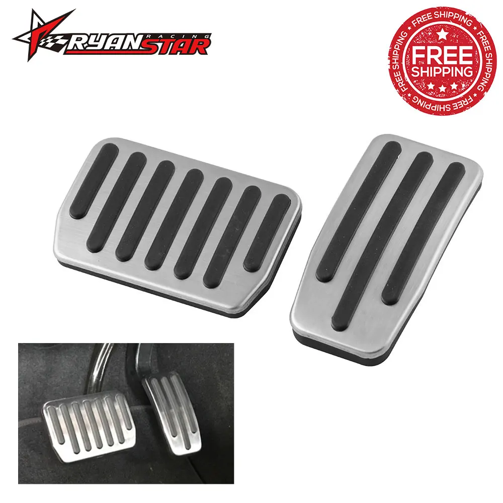 2 шт. Нескользящая производительность алюминиевый сплав акселератор ног