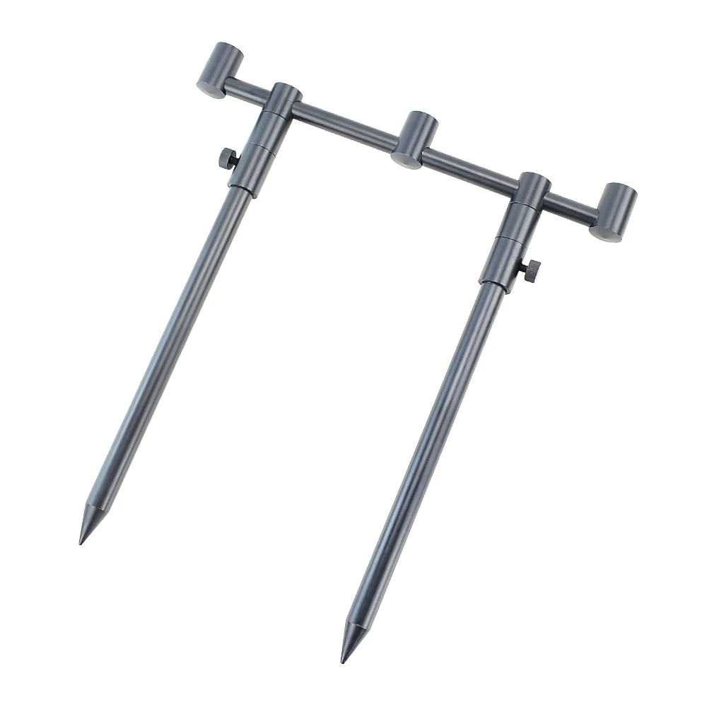 Carp Fishing Rod Pod Aluminium Bank Sticks and Buzz Bar Set for 3 Rods