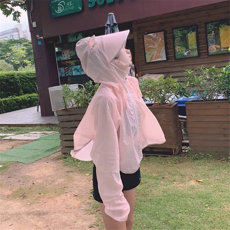 Женская свободная короткая Базовая куртка с капюшоном Повседневная простая