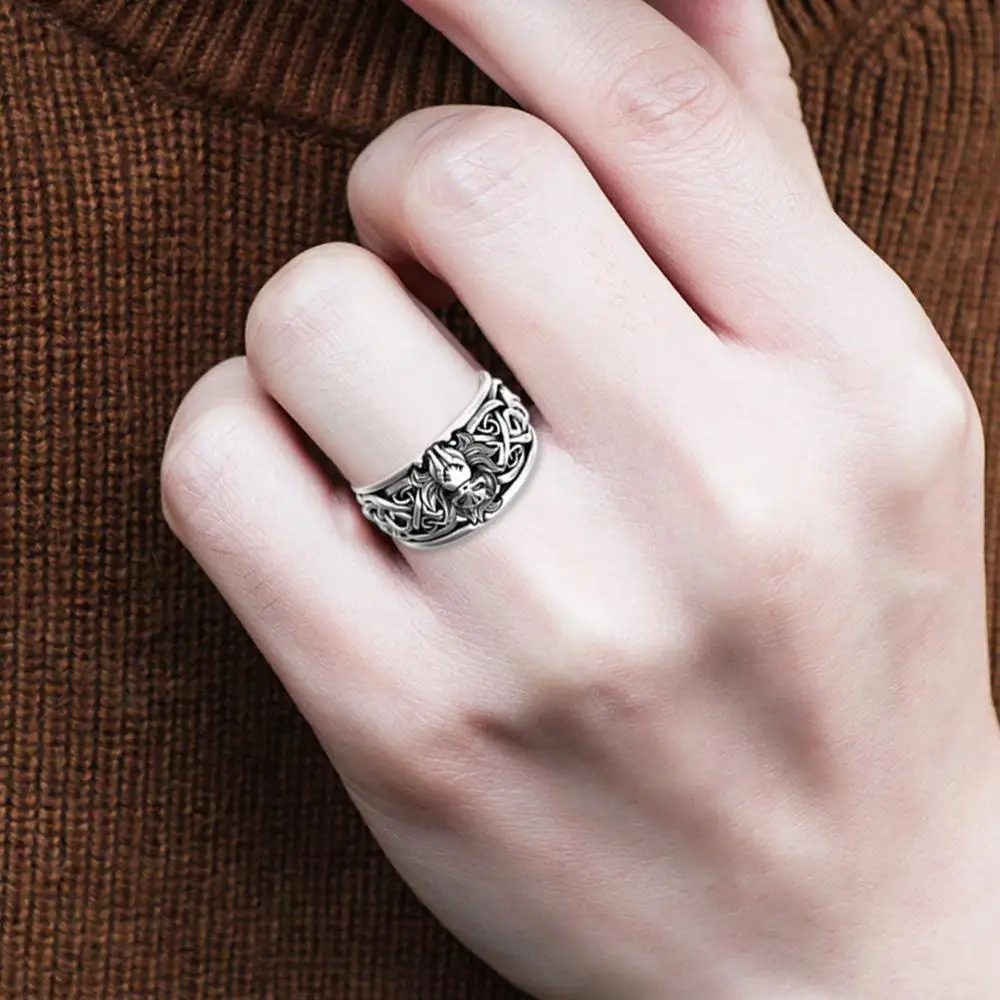 Кольца в стиле ретро кольца с изображением симпатичного животного девять