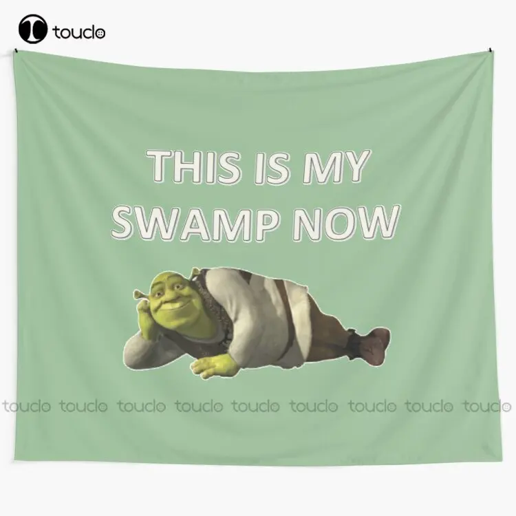 Шрек это мой болотный сейчас гобелен онлайн-магазин одеяло украшение настенное