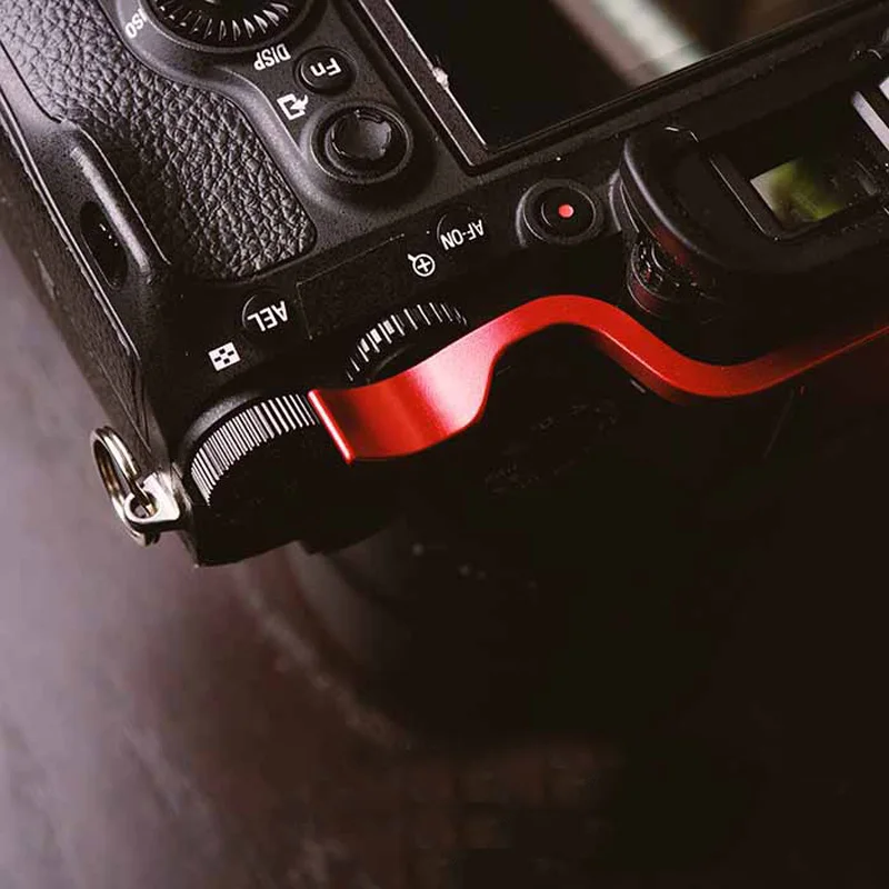 Держатель для большого пальца горячий башмак чехол для sony A7R A7S A7R II A7 II A9 A7R3 A7RIII ILCE-7RM3 A7R Mark III Красный Черный Серебристый