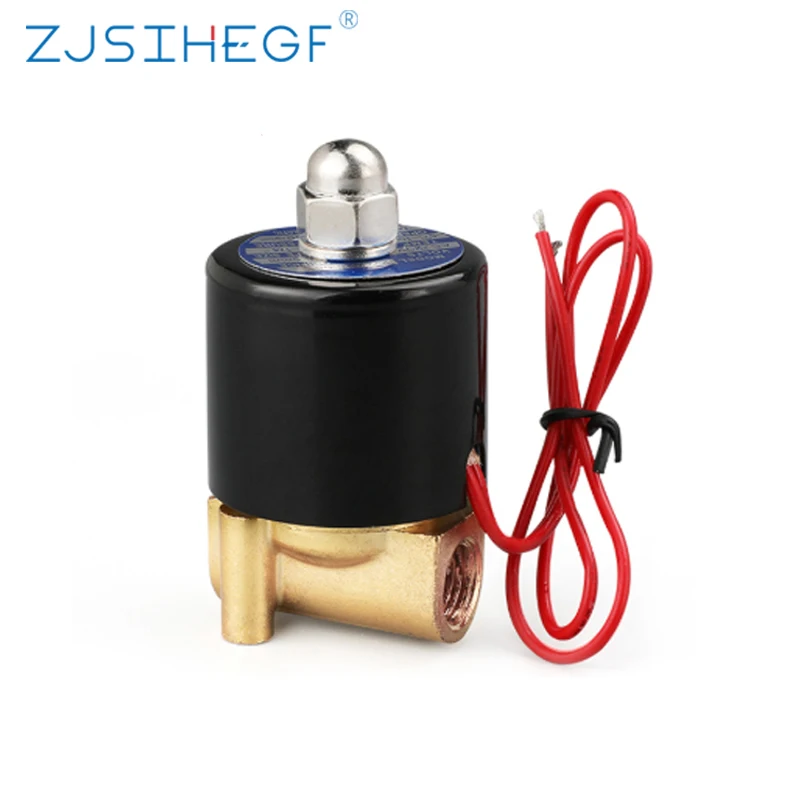 

1/4" 3/8" 1/2" 3/4" 1" DN8/10/15/20/25/50 Electric Closed Solenoid Valve Normally Pneumatic for Water Oil Air 12V 24V 220V 110V