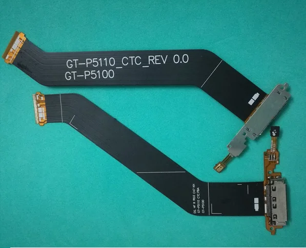 2 шт. GT P5110 для Galaxy Tab 10 1 Micro USB разъем зарядного устройства гибкий кабель док