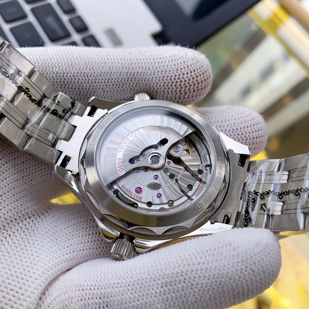 

AAA+ watch Luxury watch Men's mechanical watch Full working day and month 24 o'clock display tourbillon hollow see-through dial