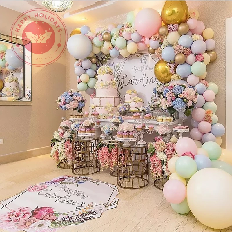 18/22 дюйма 4D металлические шары День рождения на заказ свадебное украшение золото