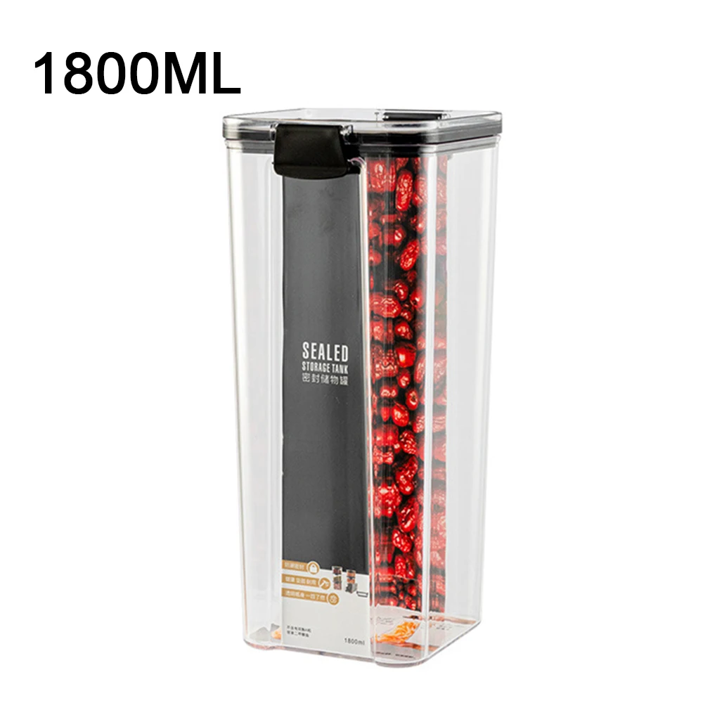 Кухня прозрачные квадратные Еда контейнер для хранения влагостойкая