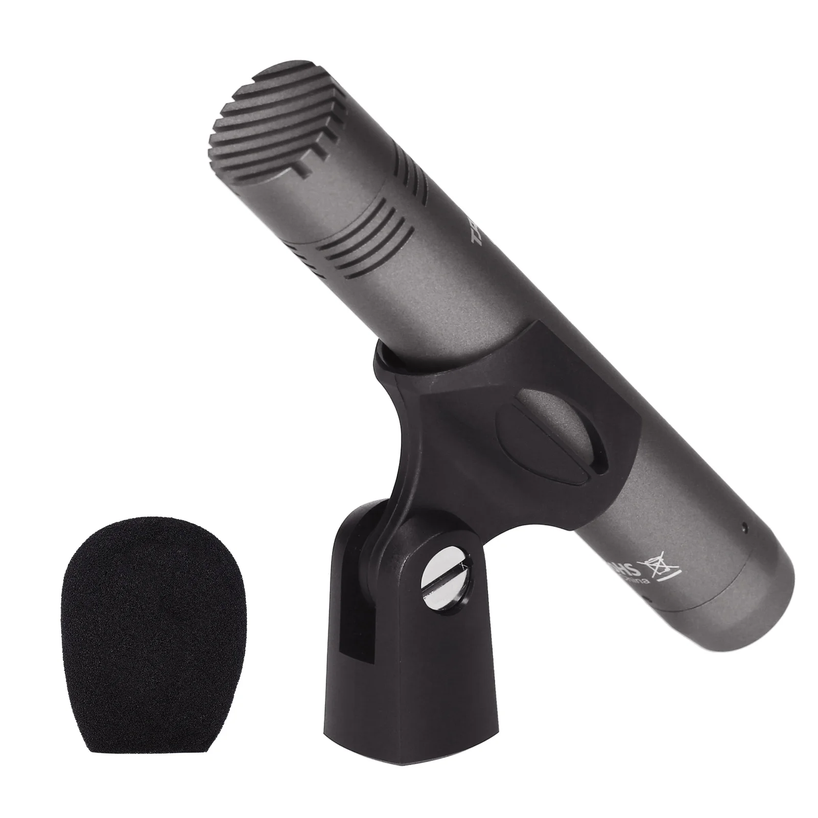 

New TAKSTAR CM-60 Professional Diaphragm Condenser Microphone Moisture Resistant XLR Cardioid Mic 48V Phantom Power Supply Grey