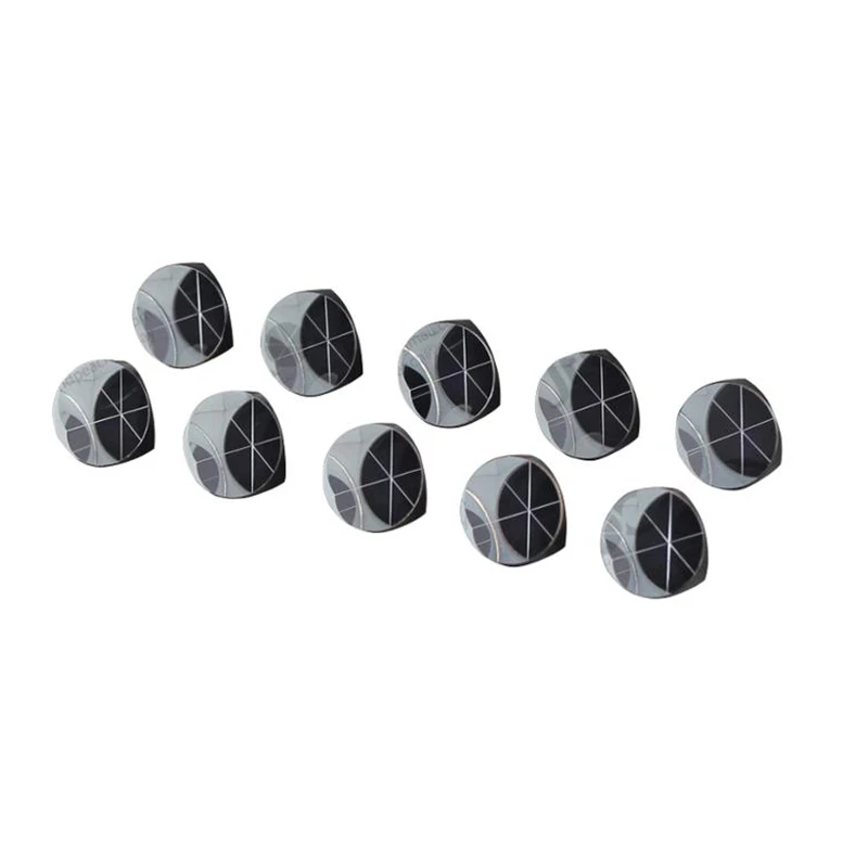 

10 шт., тройной отражатель с алюминиевым покрытием, 25,4 мм