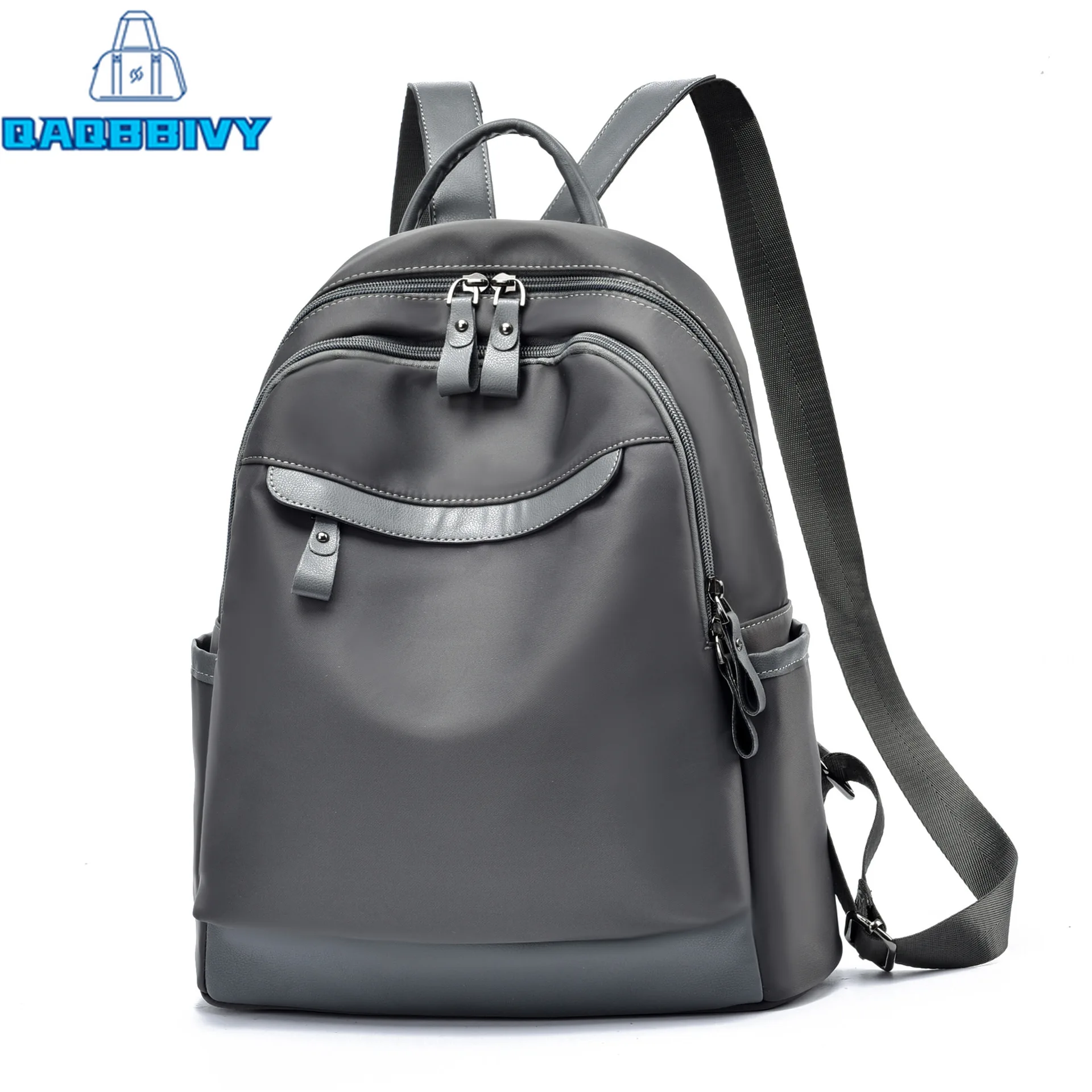 

New Fashion Women Backpack High Quality Female PU Leather Large Capacity Back Pack Students Travel Bag School Bagpack for Girls