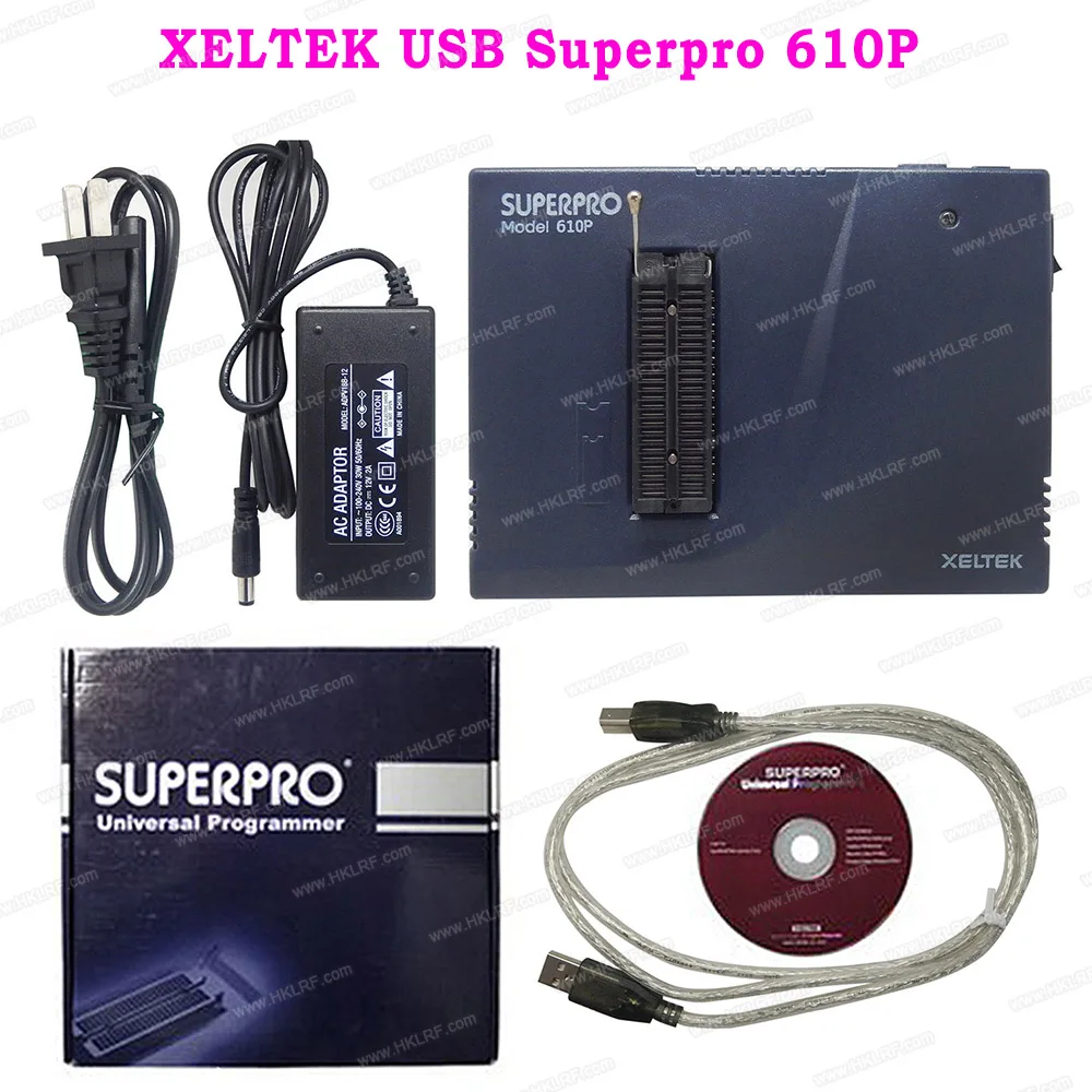 XELTEK SuperPro 610P Универсальный программатор с 48 универсальными штырьковыми