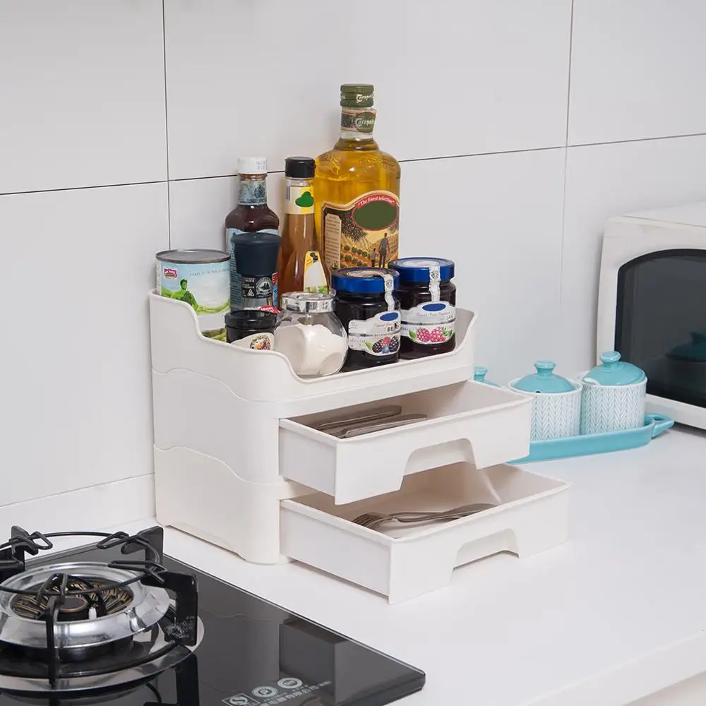 Органайзер для косметики BAOYOUNI цвета слоновой кости органайзер хранения