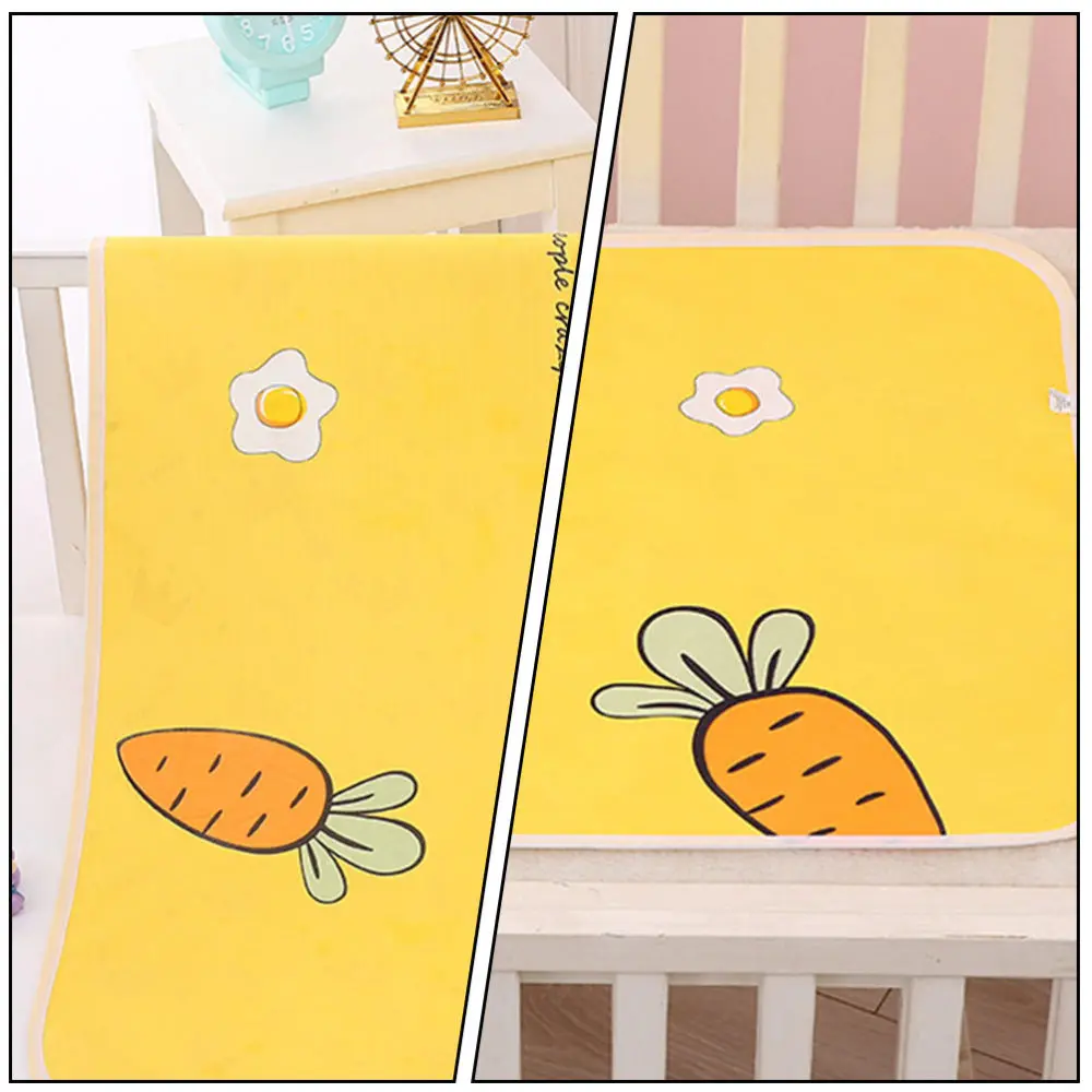 

1Pc Creative Infant Changing Pad Cotton Diaper Cushion Supply Yellow
