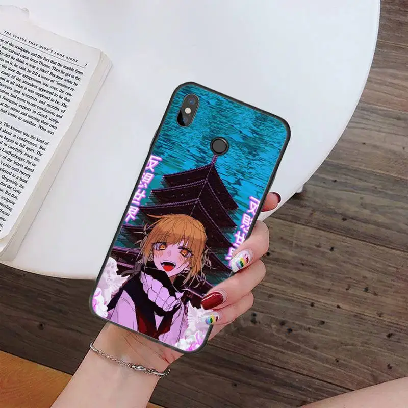 

Vaporwave Glitch Anime Phone Case For Xiaomi Redmi note 7 8 9 t max3 s 10 pro lite Luxury brand shell funda coque