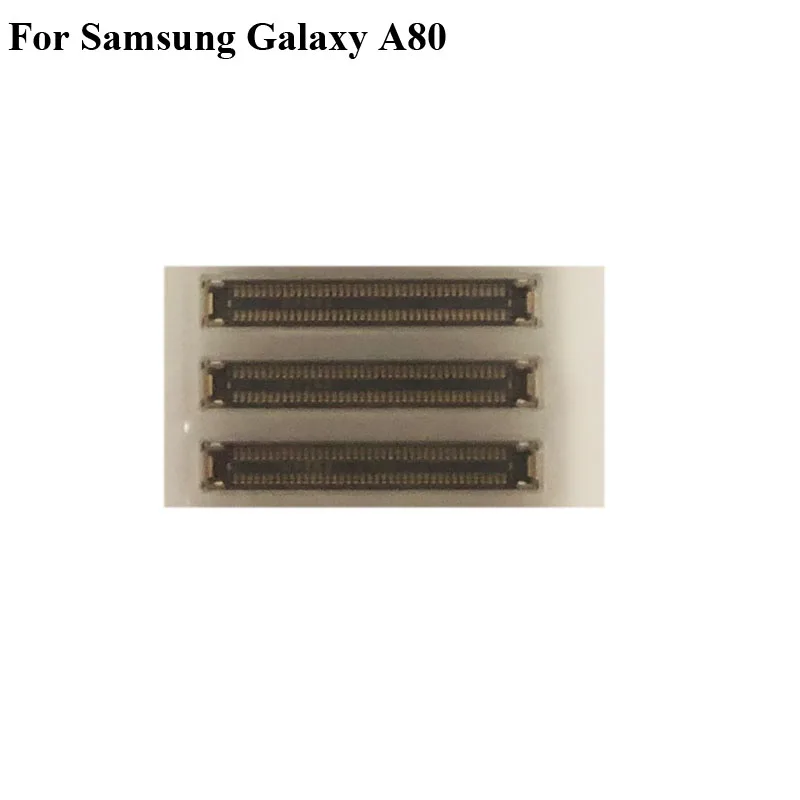 

2PCS Mainboard Motherboard Connector FPC connector For Samsung Galaxy A80 Logic on motherboard mainboard For Galaxy A 80 A805F