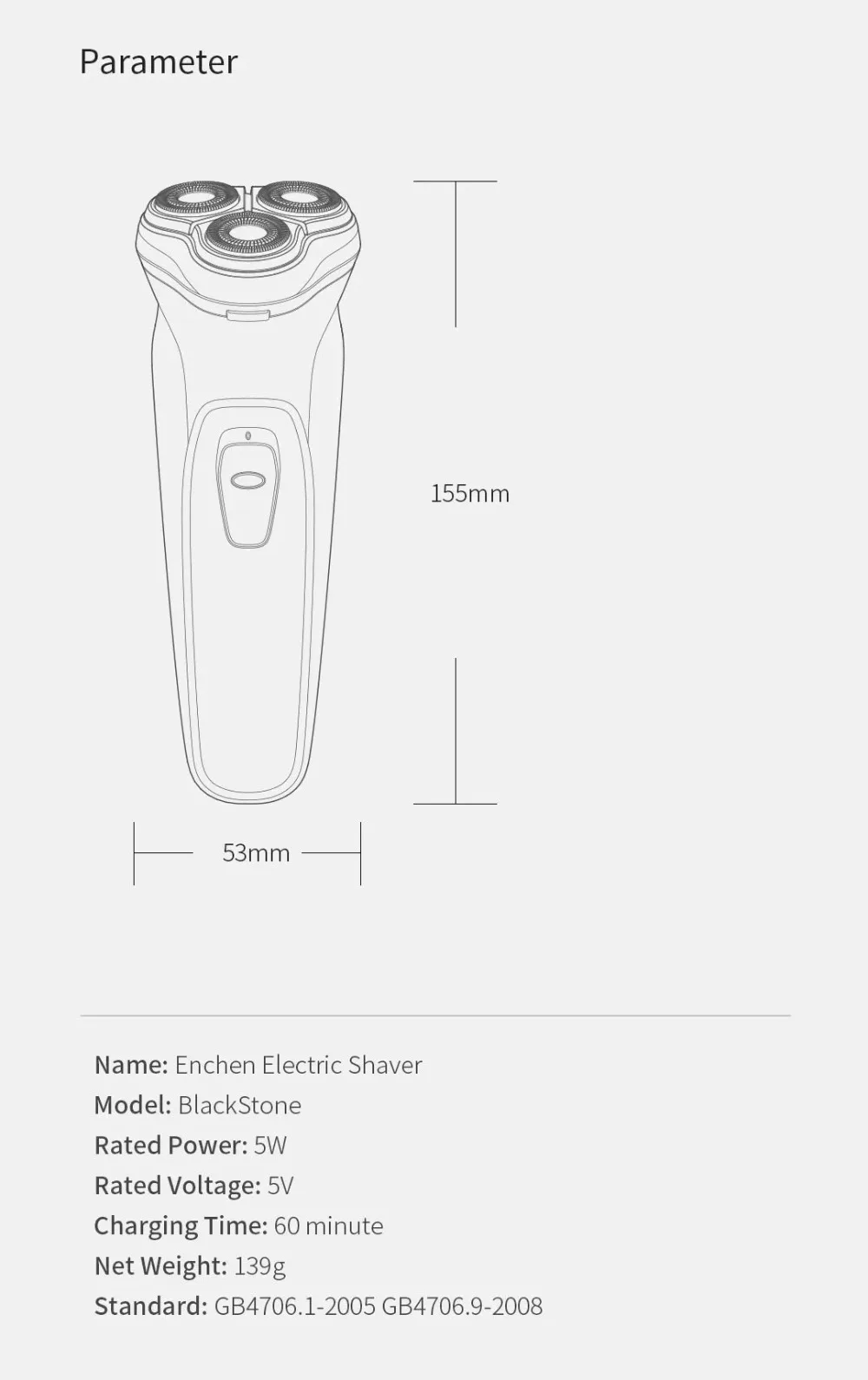 Мужская бритва xiaomi, электрическая бритва, триммер для волос, гибкая бритва, 3 сухих и влажных станка для бритья, триммер для бороды, моющийся, двойное лезвие, 5