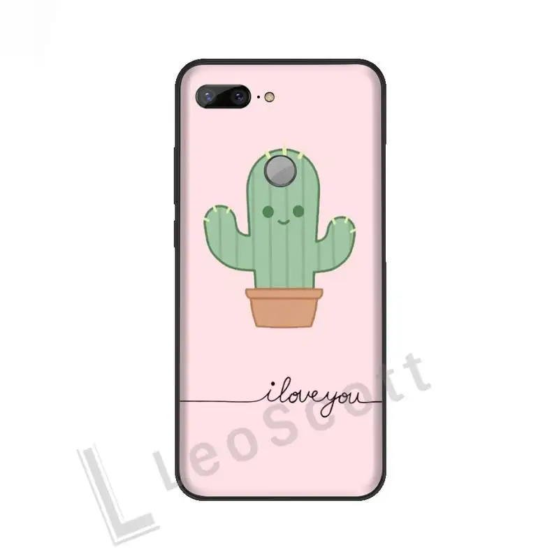 

Cactus Plants Fashion Phone Case For Huawei Honor 7C 7A 8X 8A 9 10 10i Lite 20 NOVA 3i 3e