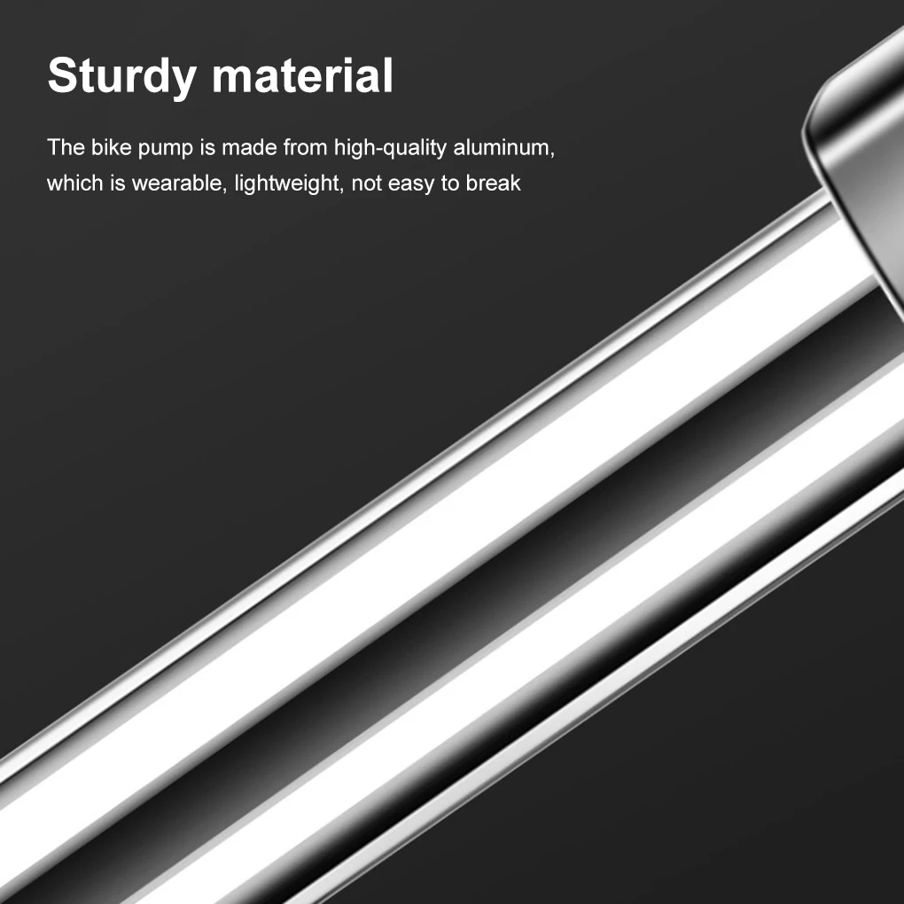 Портативный велосипедный насос с манометром мини-инструмент для накачки шин |