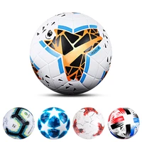 ball training wear resistant easy to clean football soccer pu no 5 standard wrapped team competition sports adult training ball