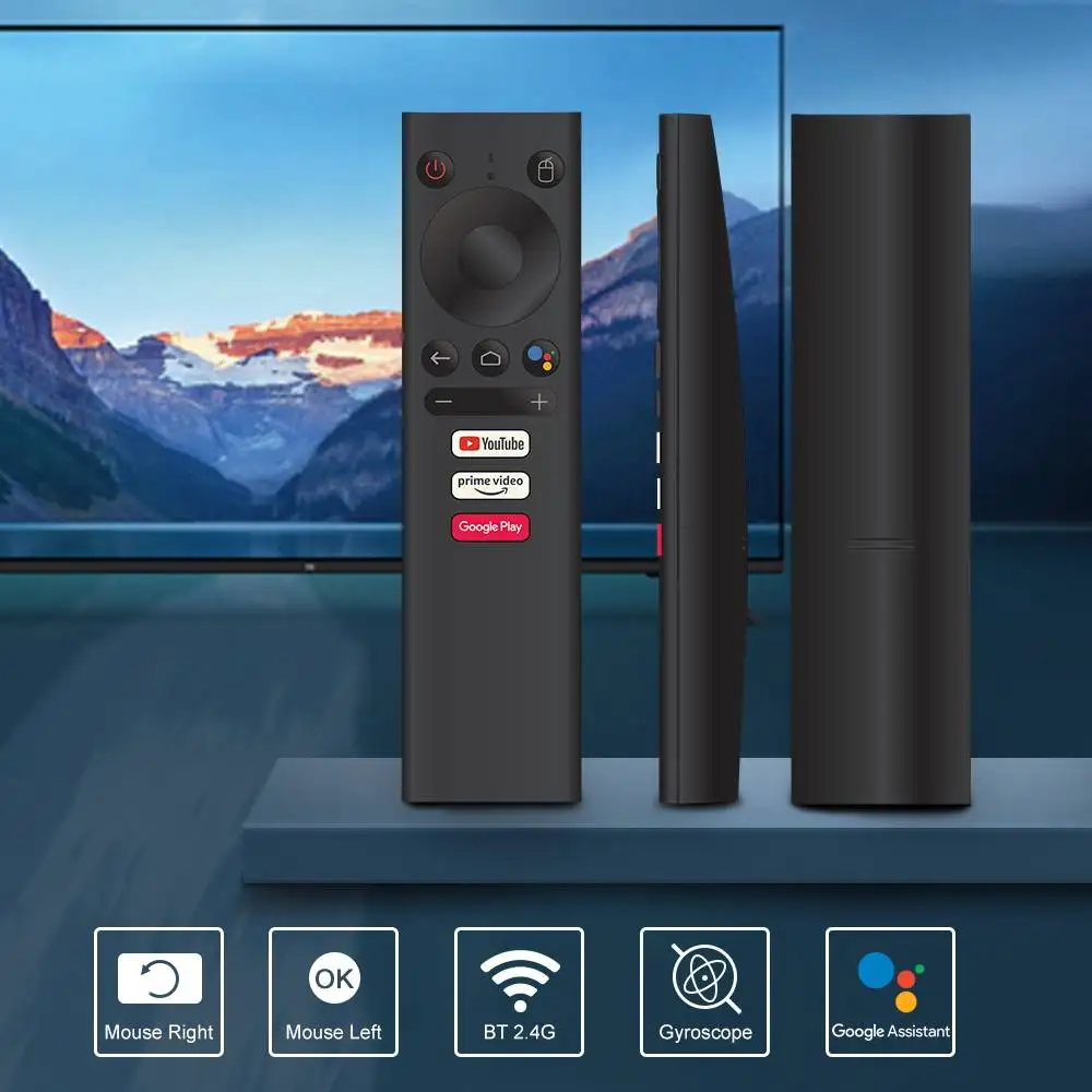 Mecool V01 гироскоп Air Mouse дистанционное управление голосом 2 4G bluetooth для KM9 pro KM3 KM1 Android 10